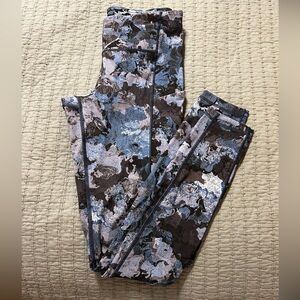 Lululemon Legging 7/8 Tight II Nulux 25" Stretch Screen Camo Multi women’s 4